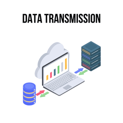 data transmission illustration
