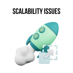 Scalability issues illustration