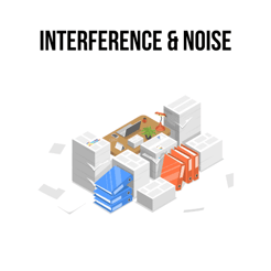 interference and noise illustration