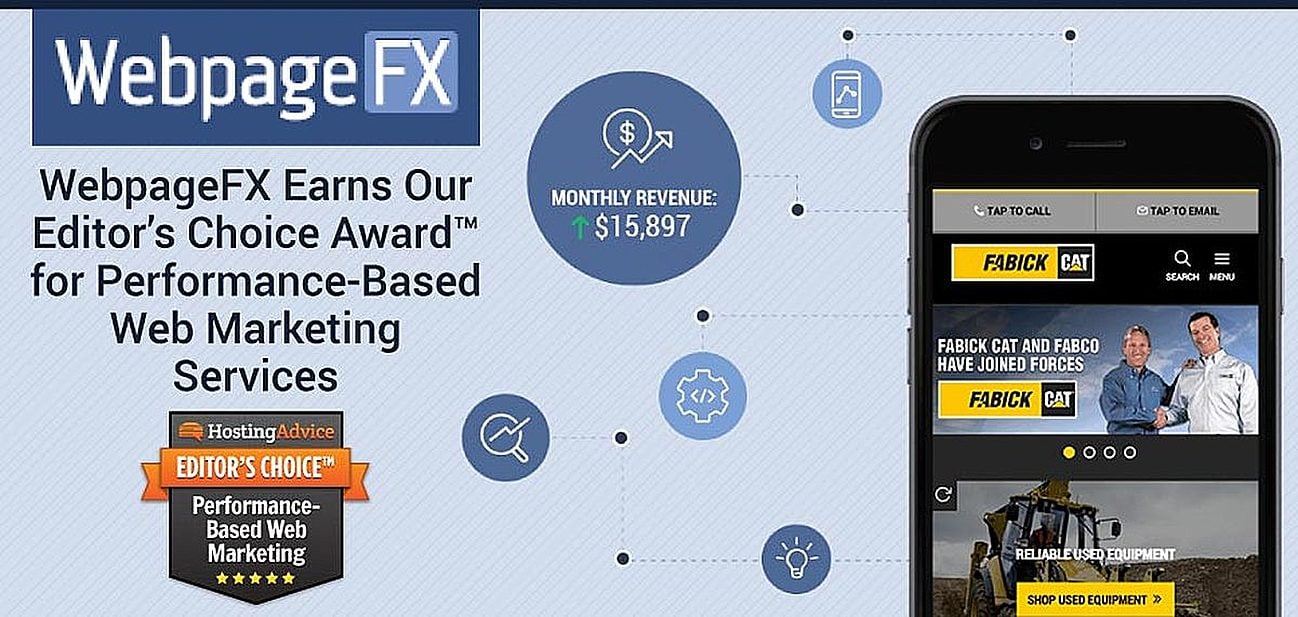 Webpagefx Earns Our Editor S Choice Award For Performance Based Web - 