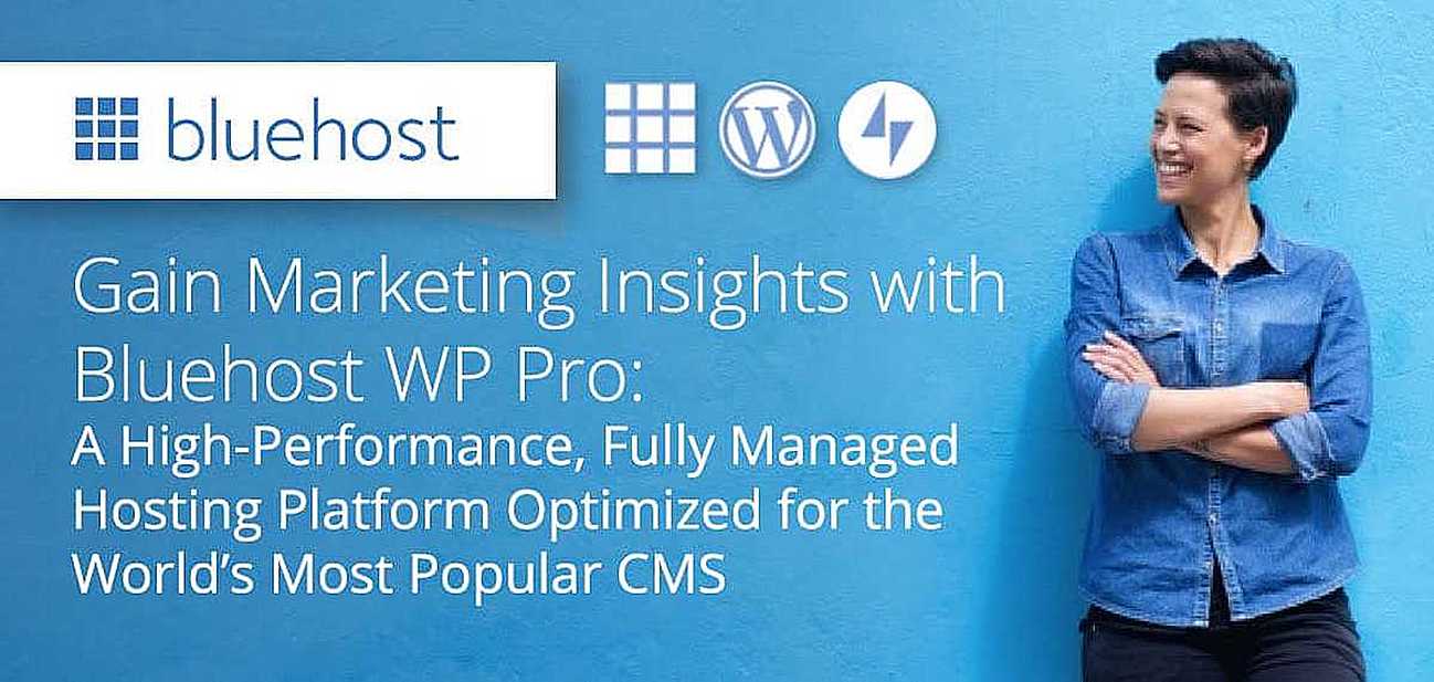 Gain Marketing Insights With Bluehost S Wp Pro A High Performance Images, Photos, Reviews