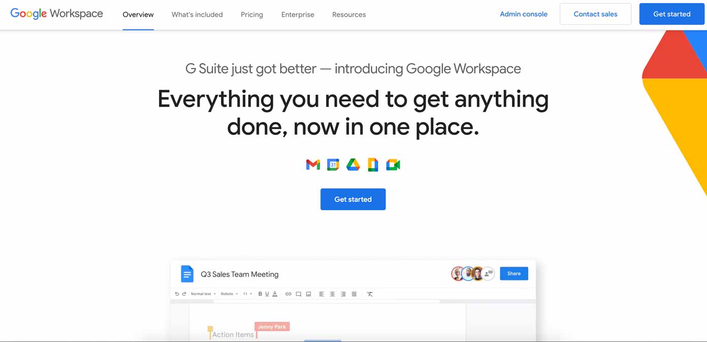 google workspace email archive